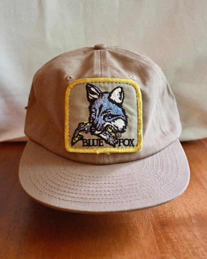 Vintage Tan Patch Caps