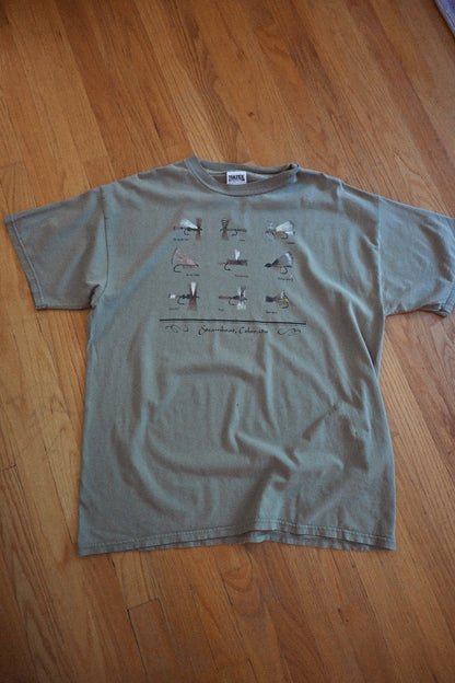 Distressed Steamboat Colorado Flies T - XL