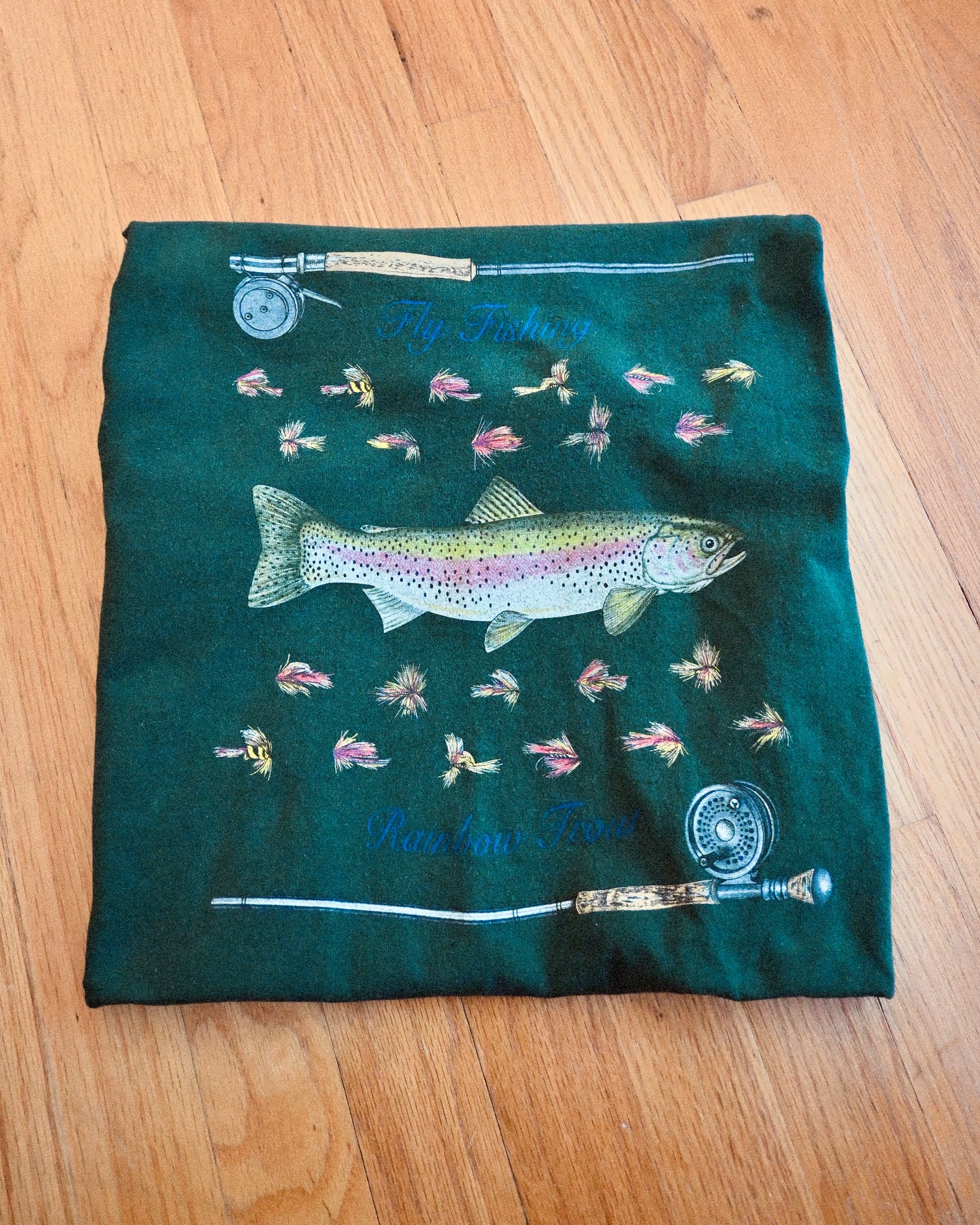Fly Fishing Rainbow T - L