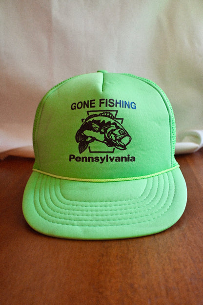 Gone Fishing Pennsylvania Trucker