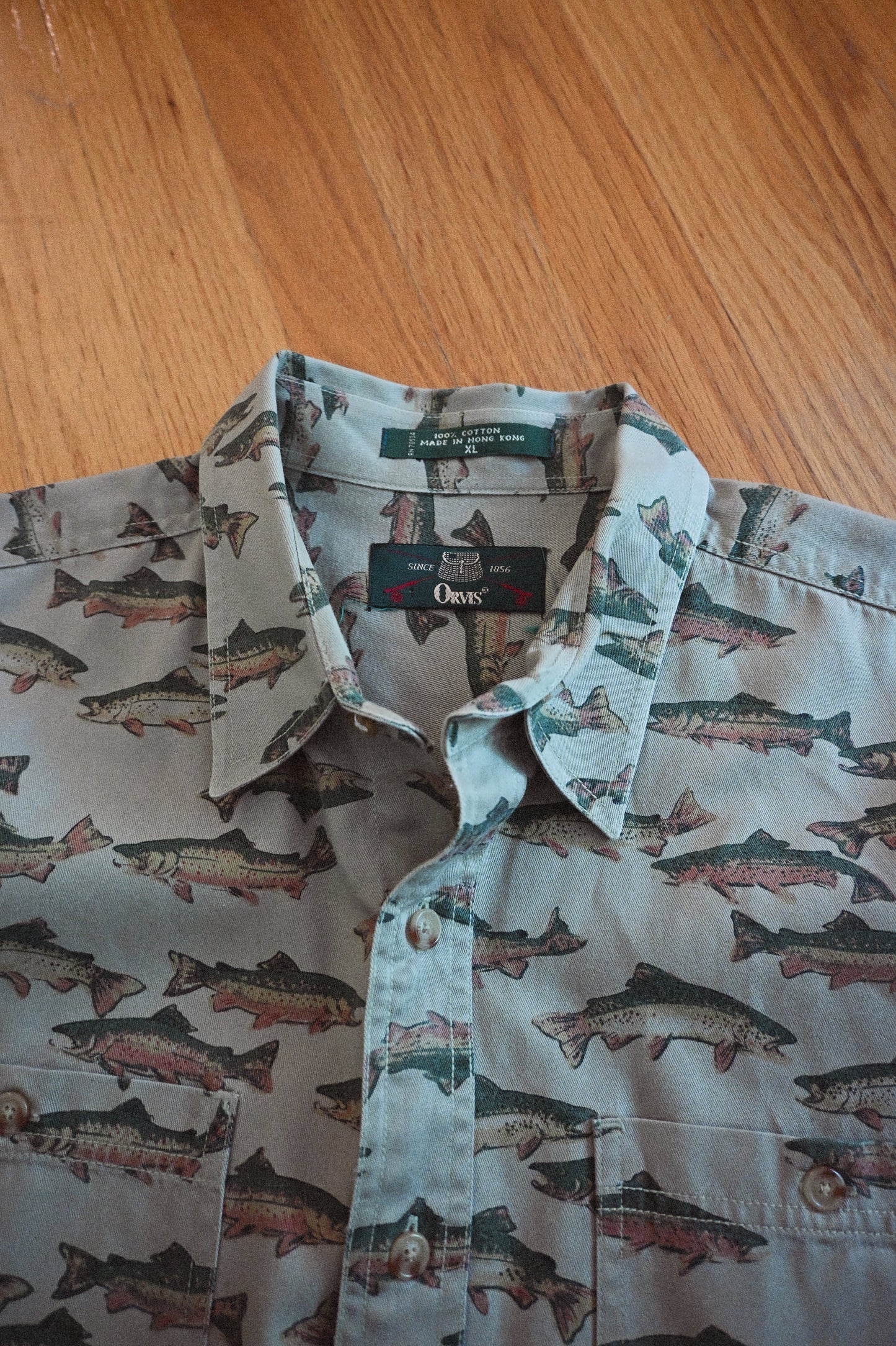 Orvis Trout All Over Shirt - XL