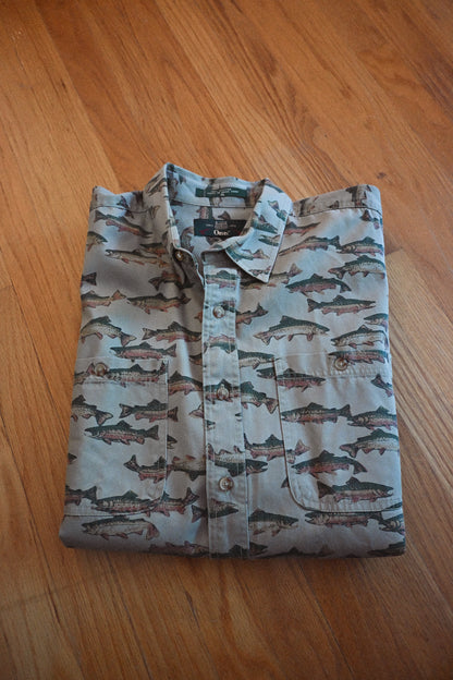 Orvis Trout All Over Shirt - XL