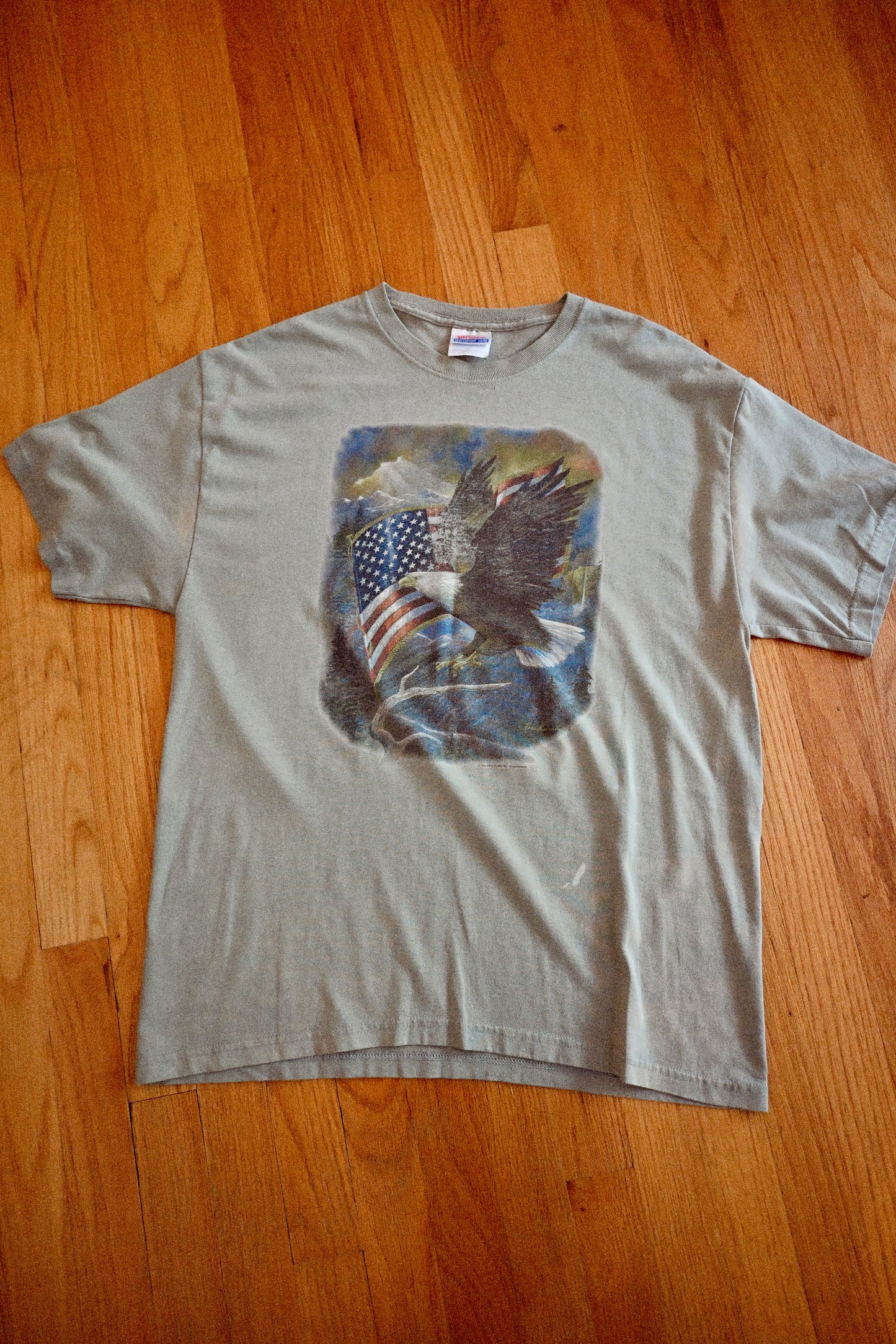 Vintage Bald Eagle T - L