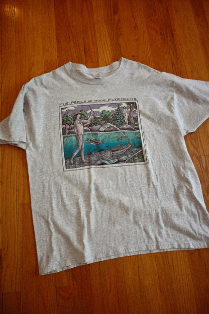 Ray Troll Nude Fly Fishing T - XL