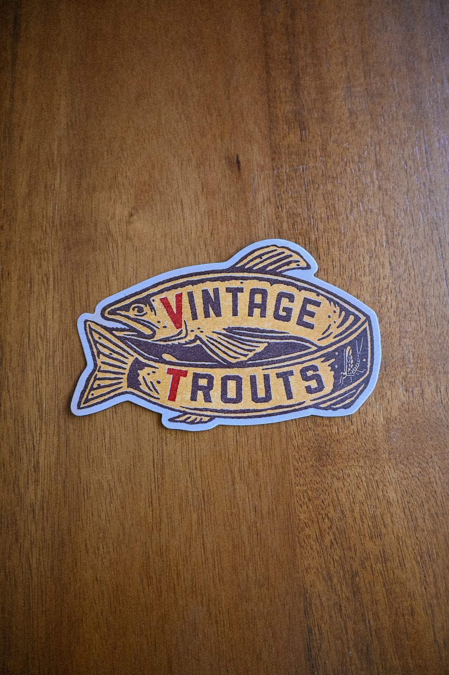 Vintage Trouts Sticker