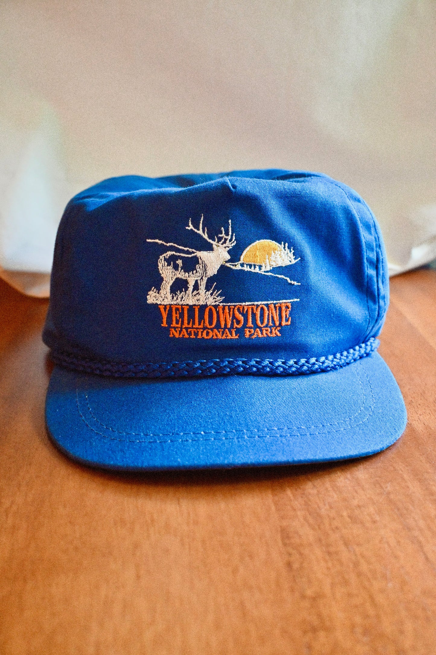 Vintage Yellowstone National Park Rope Hat
