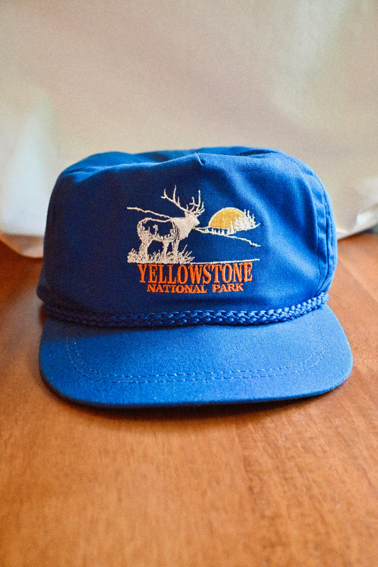 Vintage Yellowstone National Park Rope Hat
