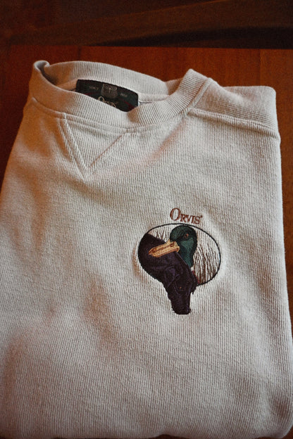 Vintage Orvis Duck Hunting Lab Sweater - L