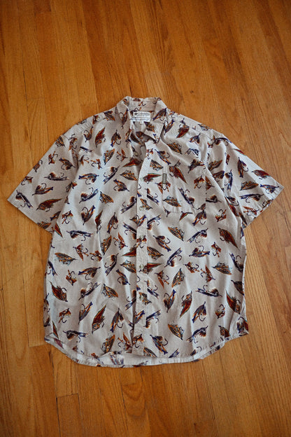 Columbia Flies All Over Short Sleeve - L