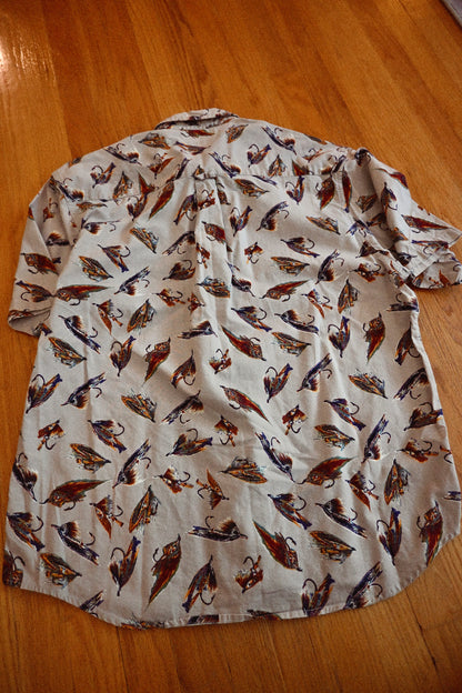 Columbia Flies All Over Short Sleeve - L