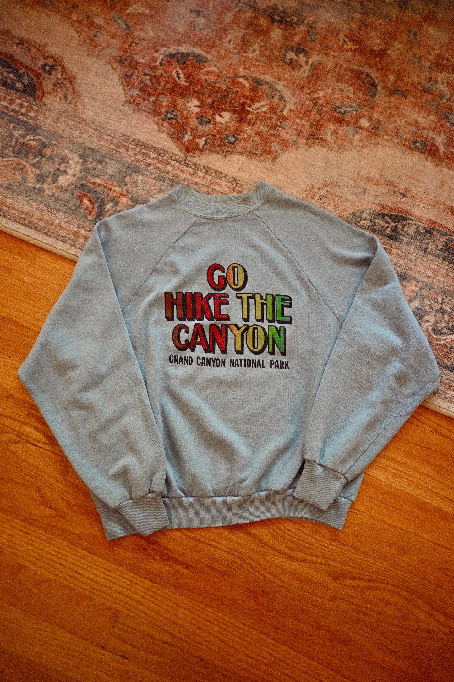 Vintage Go Hike the Canyon * Grand Canyon Nat. Park Sweatshirt - M