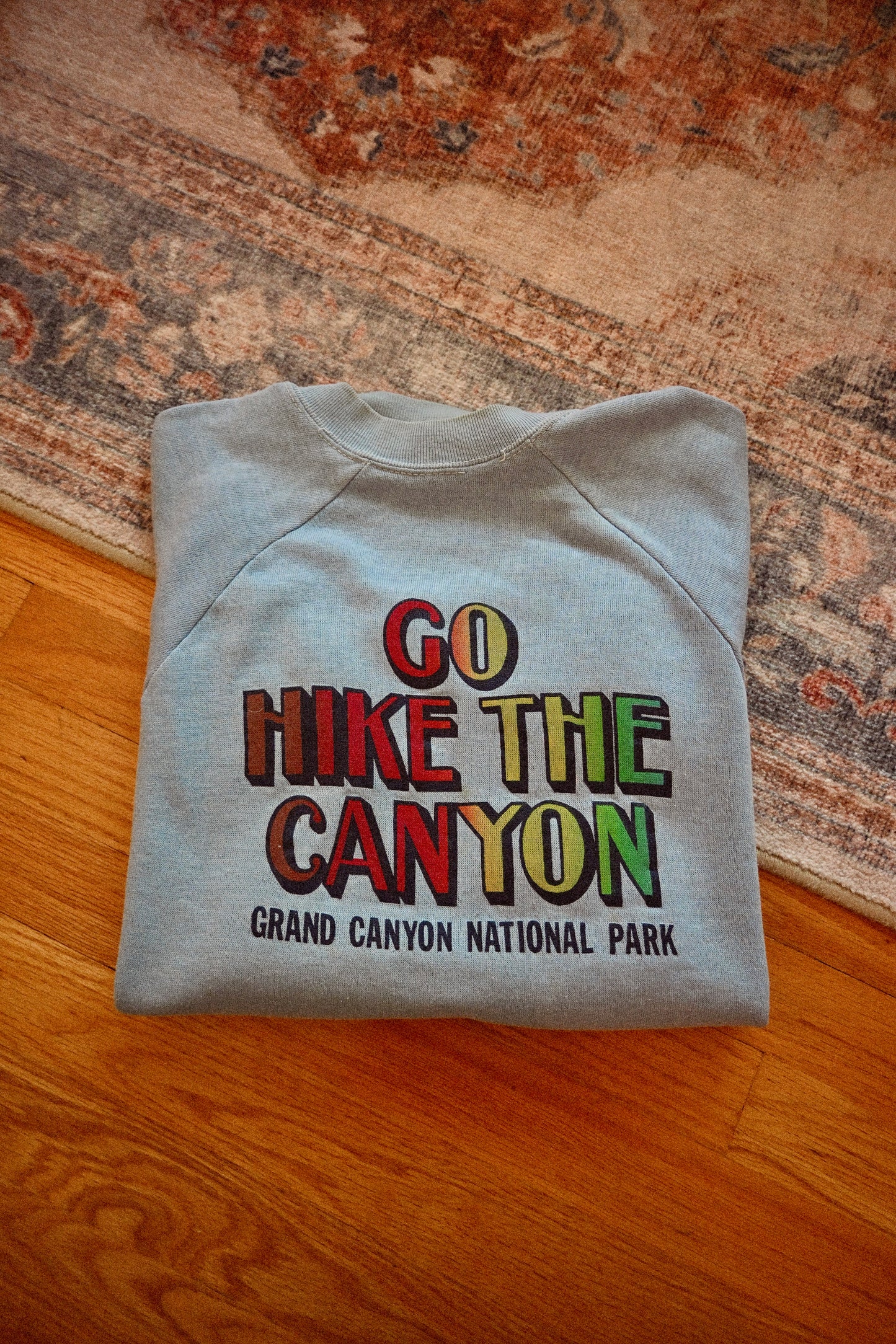 Vintage Go Hike the Canyon * Grand Canyon Nat. Park Sweatshirt - M