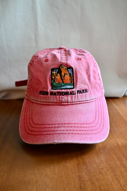Distressed Zion National Park Dad Hat