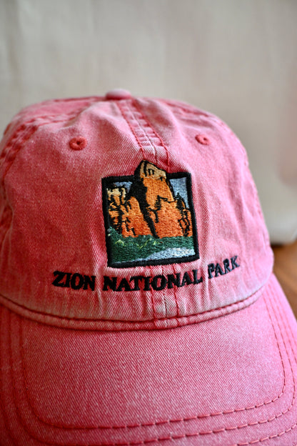 Distressed Zion National Park Dad Hat