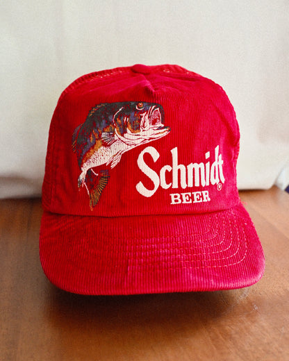 Schmidt Beer Bass Corduroy Cap