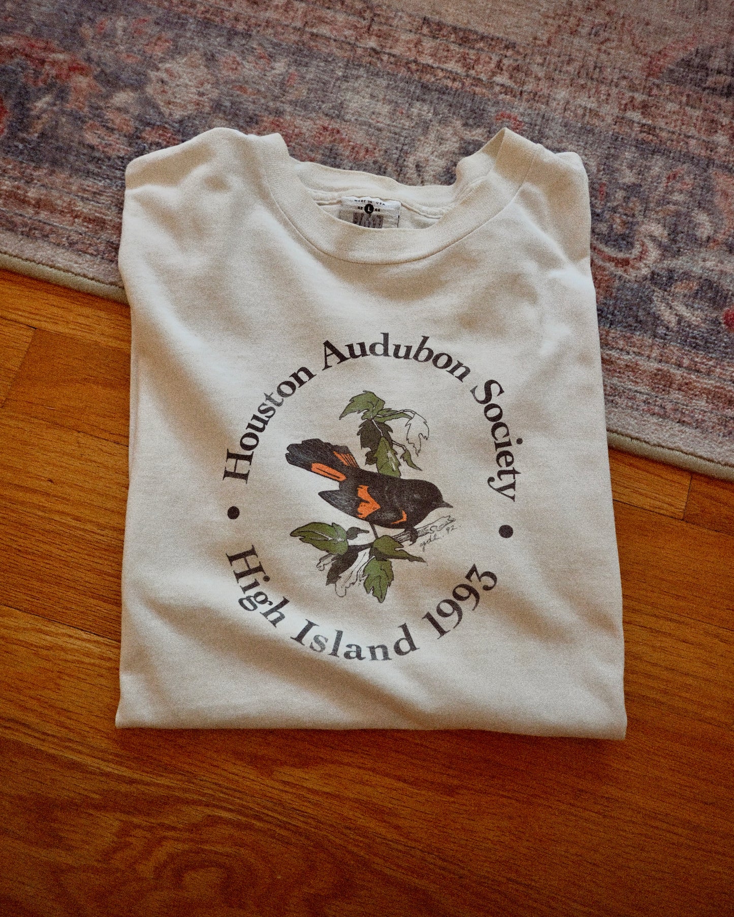 Distressed 1993 Houston Audubon Society T - L