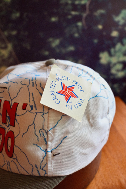Fishin' Colorado River Map Cap - NWT