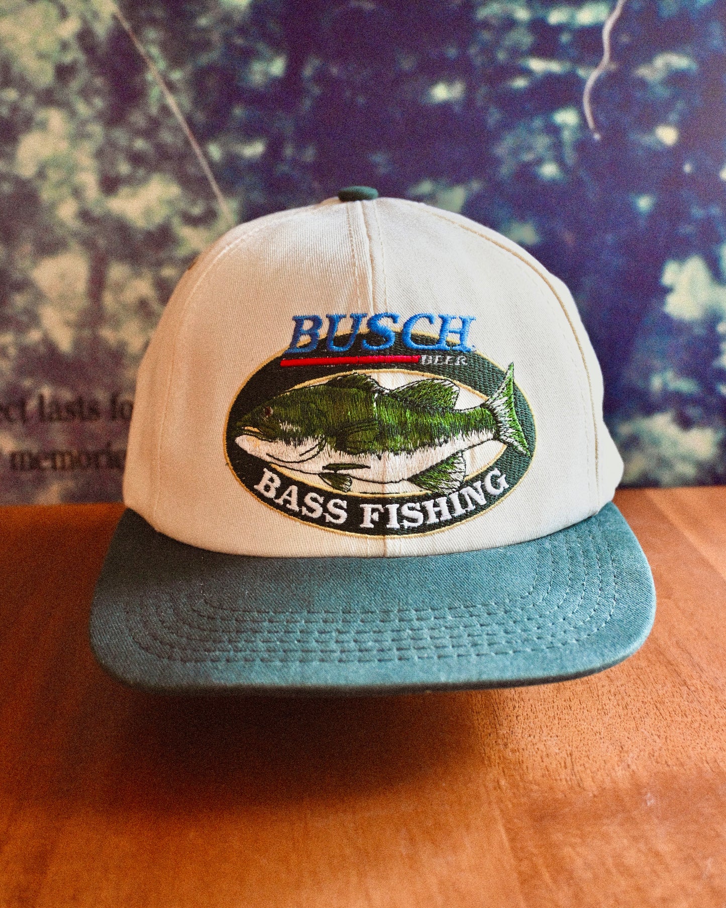 Busch Beer Bass Fishing Cap