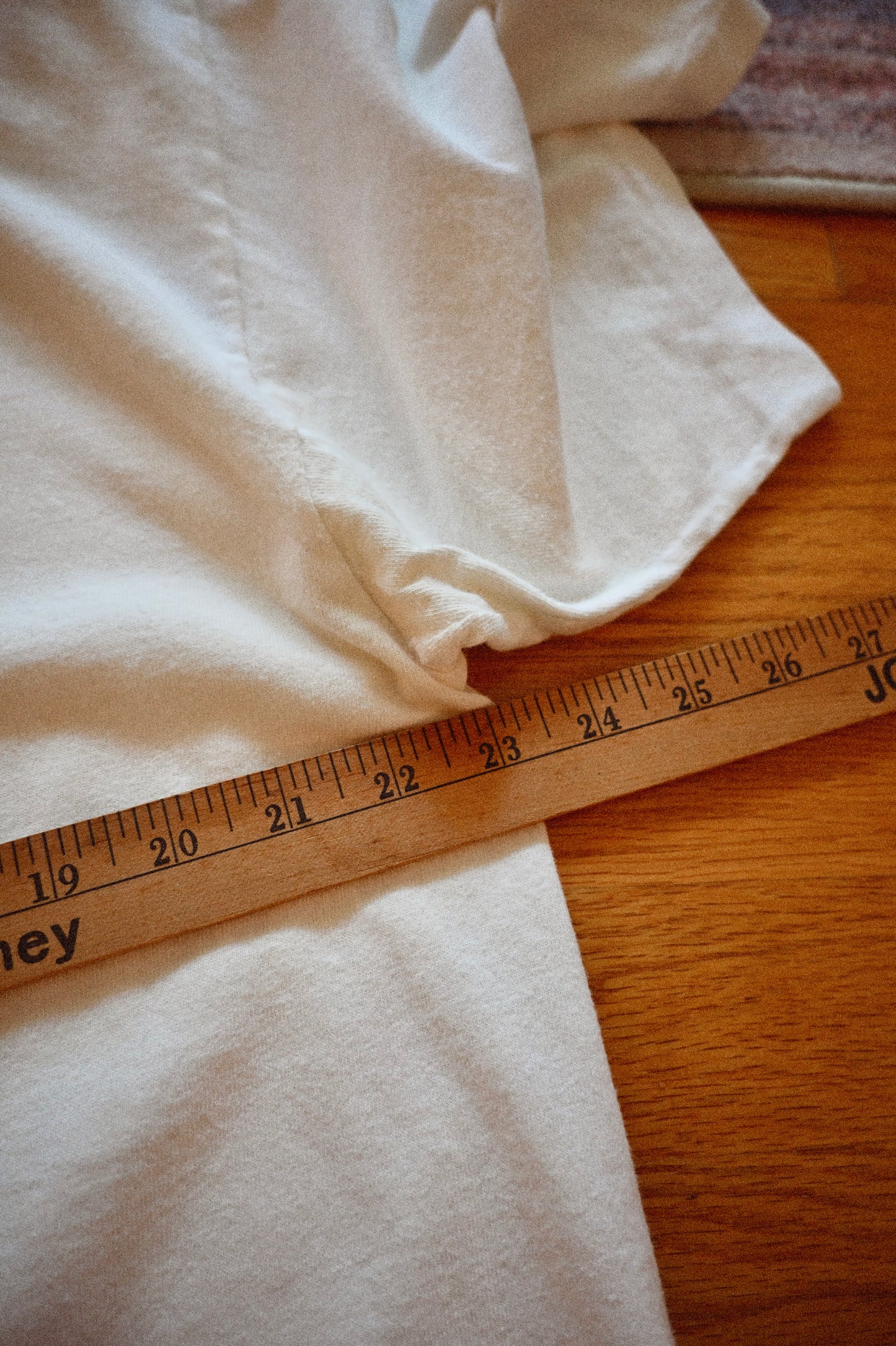 Distressed Coed Naked Fishing T - XL