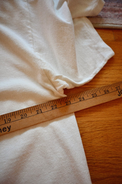 Distressed Coed Naked Fishing T - XL