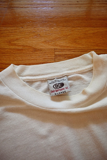 Distressed Coed Naked Fishing T - XL