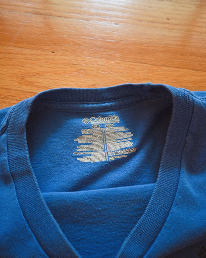 Distressed Columbia Periodic Table of Fish Lures & Flies T - XL