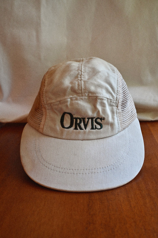 Distressed Orvis Duck Bill Cap
