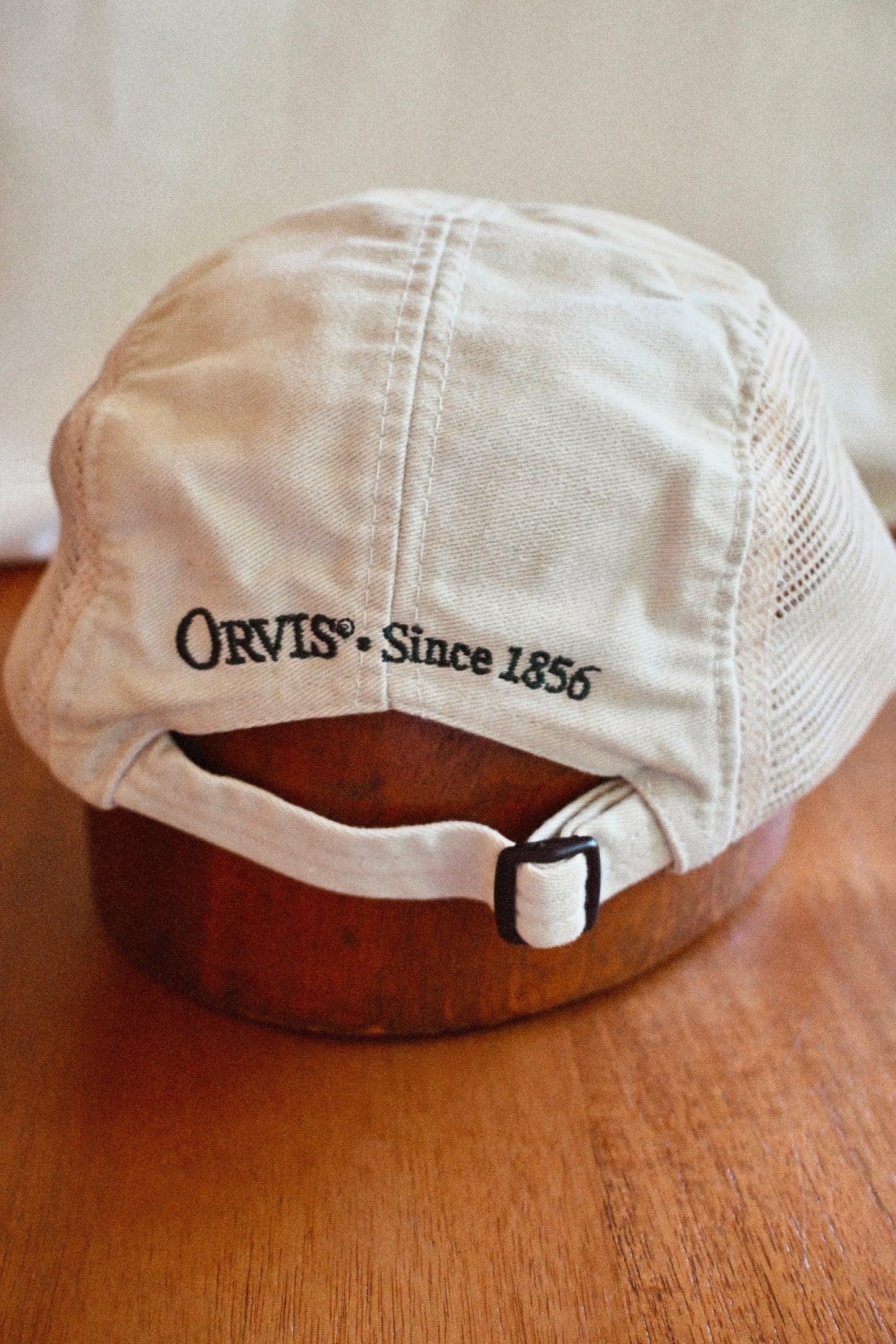 Distressed Orvis Duck Bill Cap