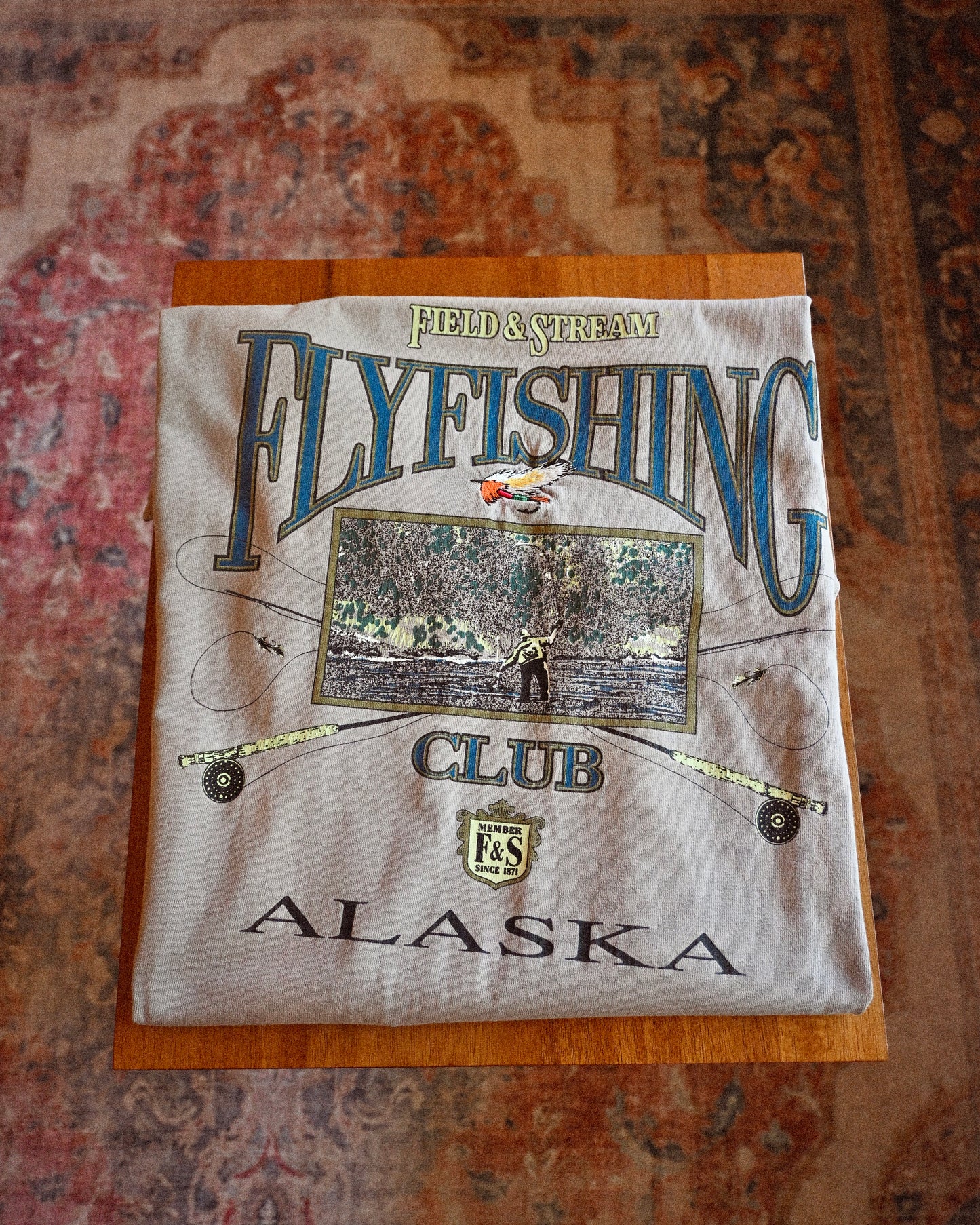 Field & Stream Fly Fishing Club Alaska T - L