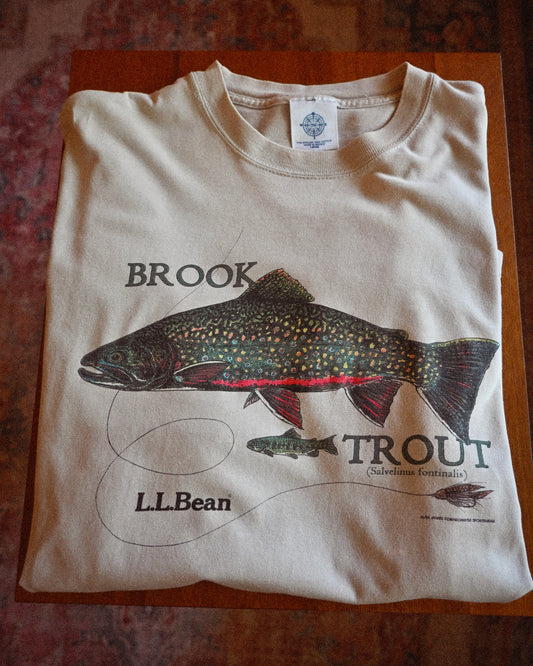 Rare TSF Harborside Graphics x L.L.Bean Brook Trout Long Sleeve T - L