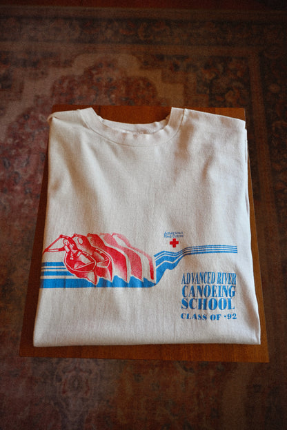 Distressed 1992 River Canoe School T - XL