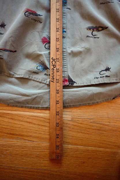 Wrangler Rugged West Flies All Over Shirt - XL