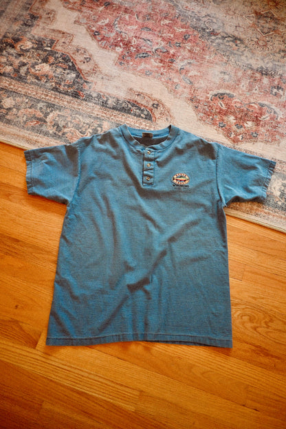 Brook Trout Wyoming Henley T - XL