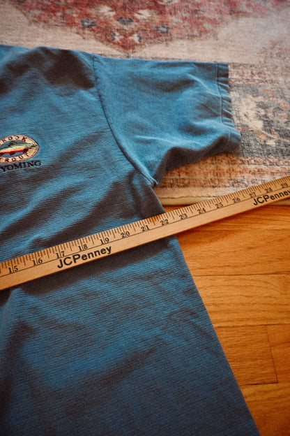 Brook Trout Wyoming Henley T - XL