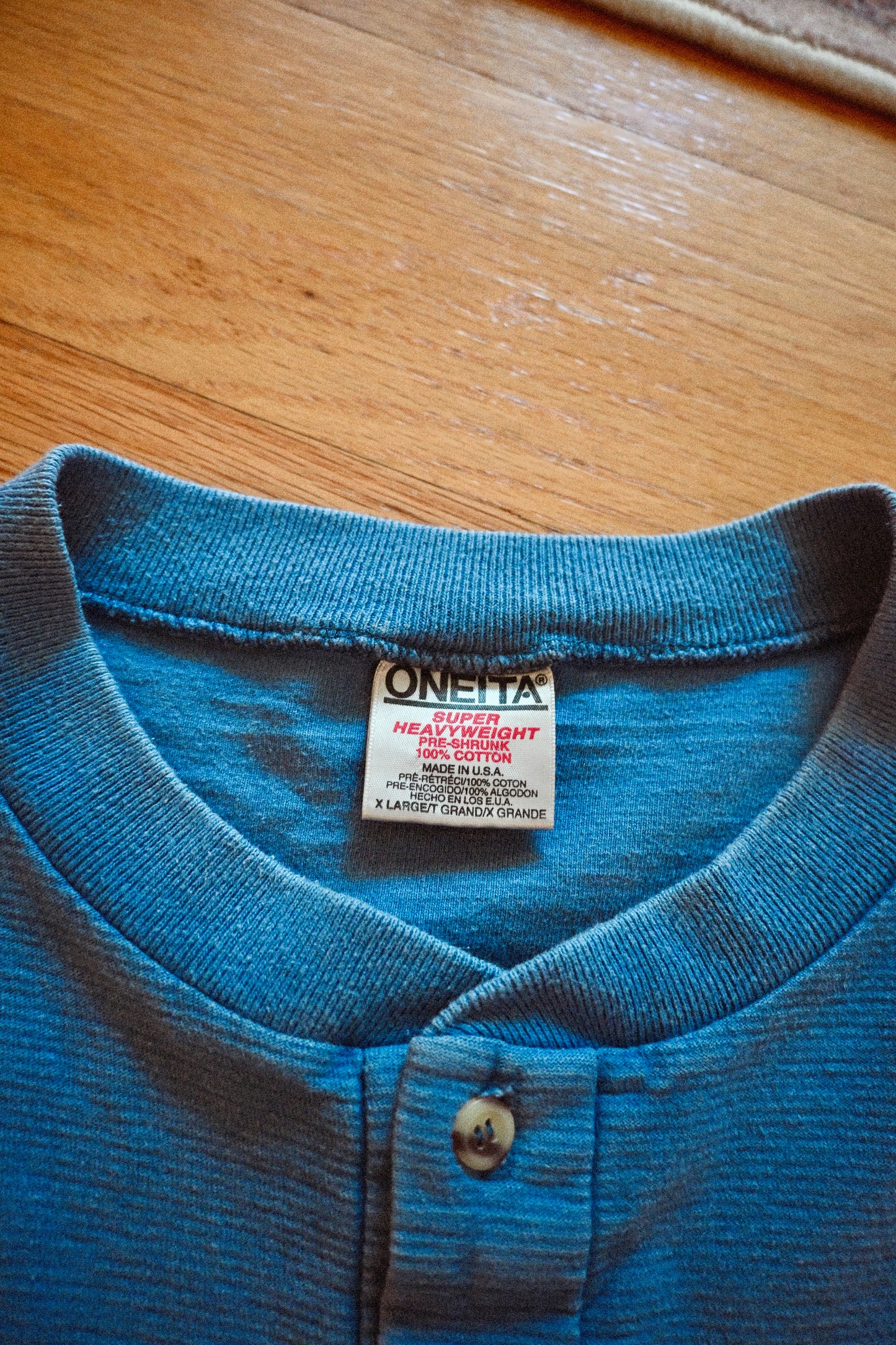 Brook Trout Wyoming Henley T - XL