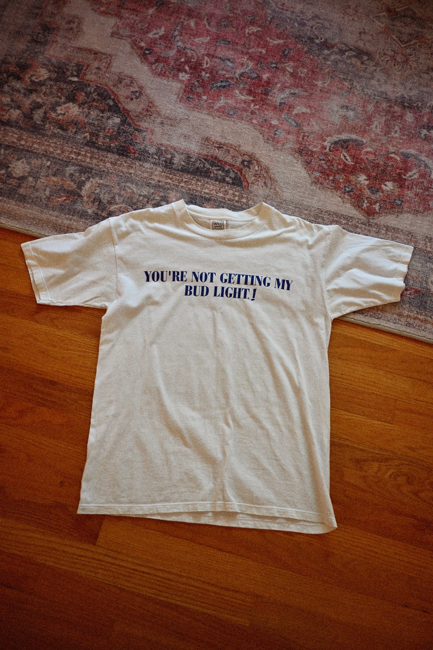 Vintage Bud Light I Love You, Man T - L