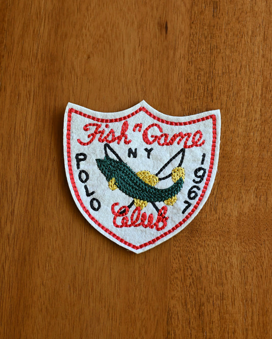 RL Polo Fish n' Game Club Patch