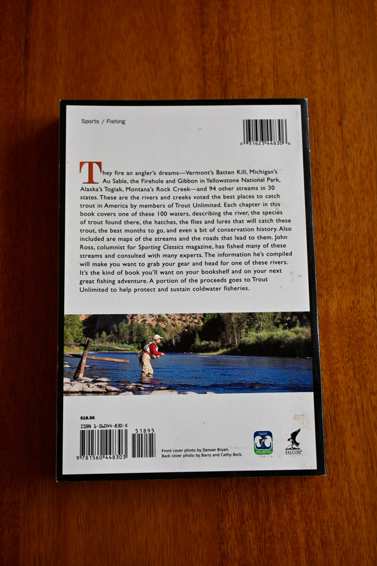 TU's Guide to Americas's 100 Best Trout Streams - 1999