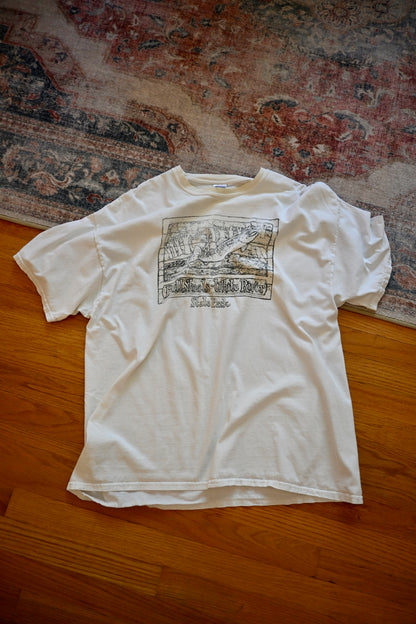 Distressed Bull Shoals White River T - XXL