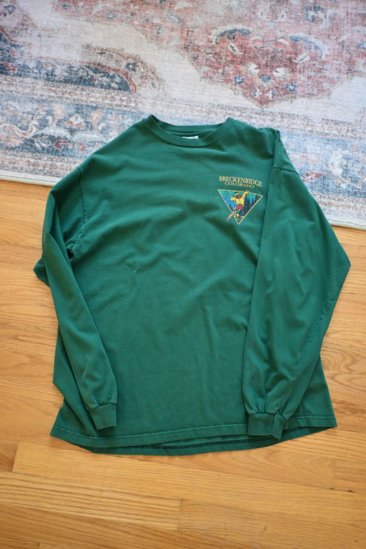 Breckenridge Skiing Longsleeve T - XL