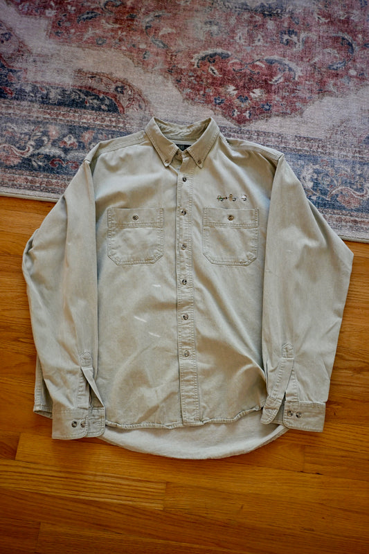 Vintage Orvis Dry Fly Shirt - XL