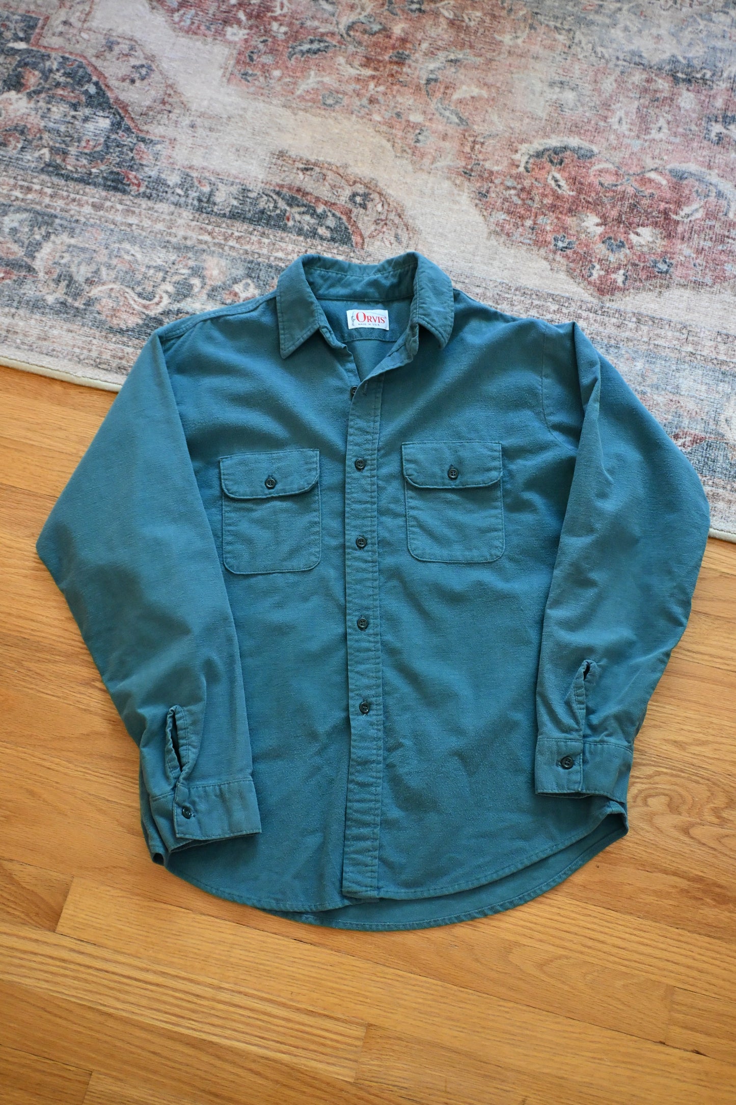 Vintage Orvis Chamois Shirt
