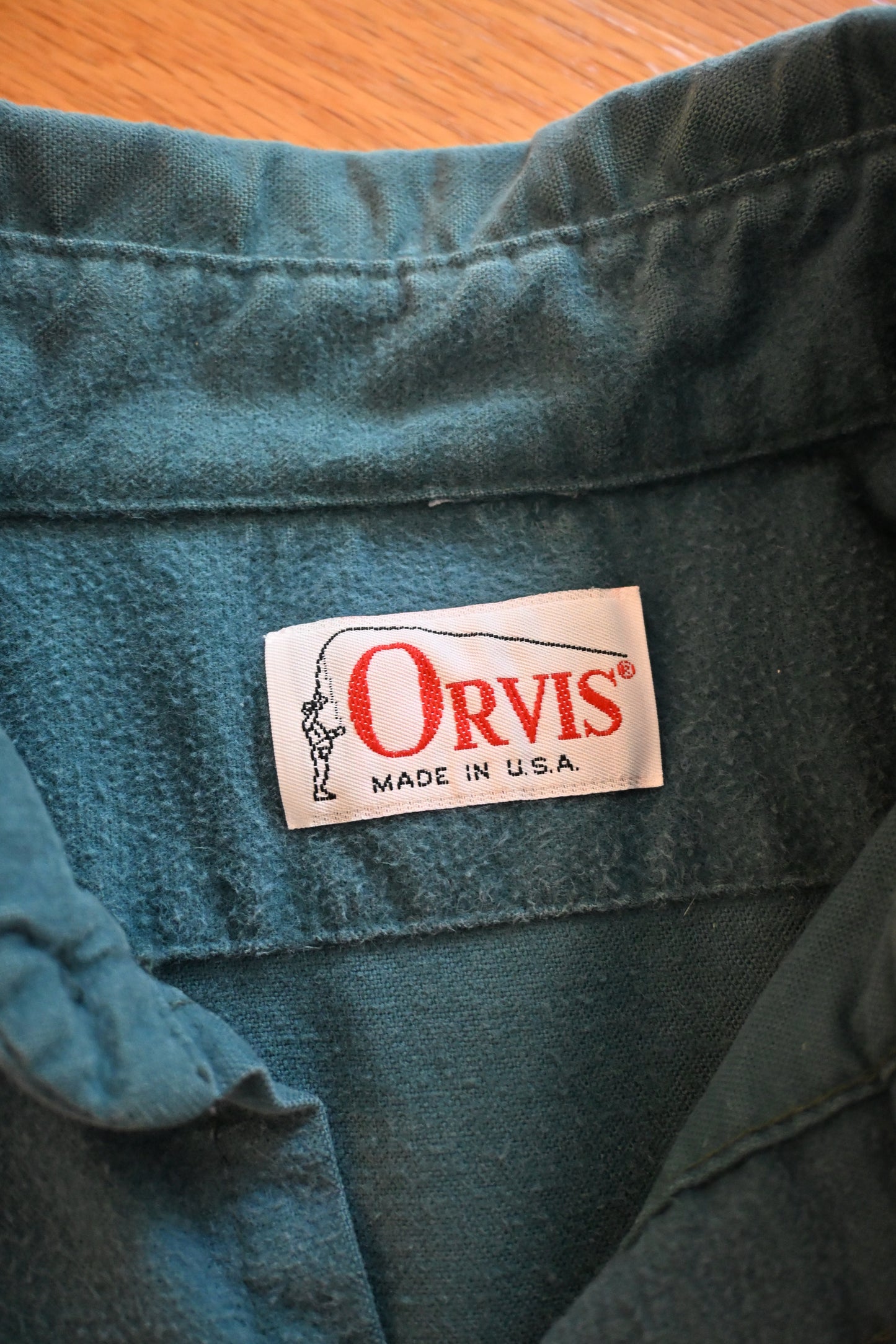 Vintage Orvis Chamois Shirt
