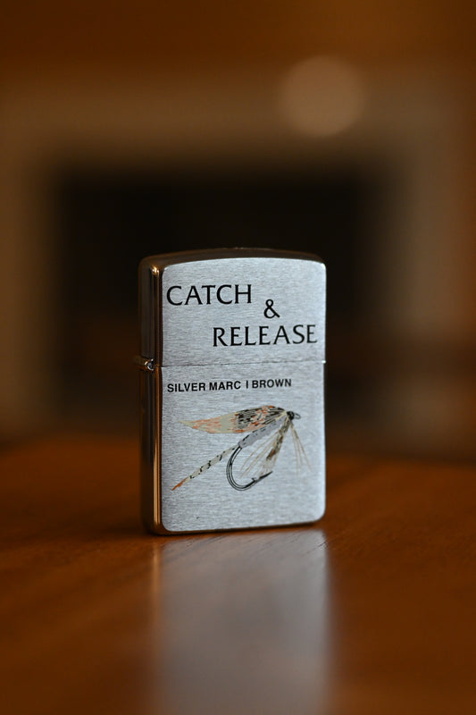 Silver March Brown Misprint Zippo - Deadstock NEW