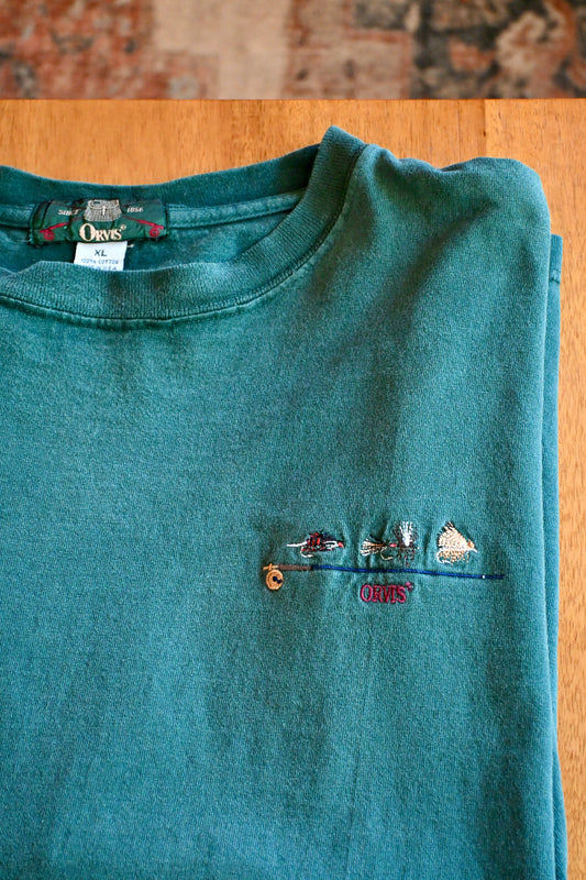 Vintage Orvis Fly and Rod T - XL