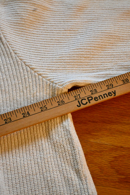 L.L.Bean Trout Cotton Knit Henley - XL Made in USA