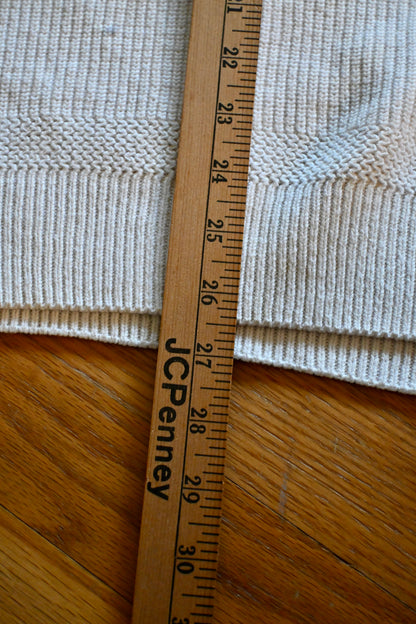 L.L.Bean Trout Cotton Knit Henley - XL Made in USA