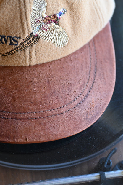 Distressed Orvis Wool Embroidered Pheasant Cap
