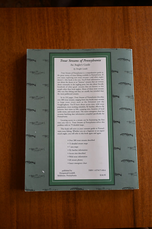 Trout Streams of Pennsylvania - Dwight Landis