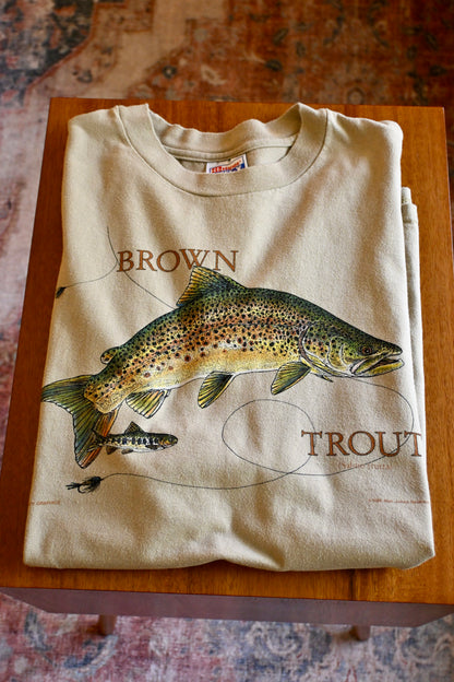 Liberty Graphics Brown Trout T - XL